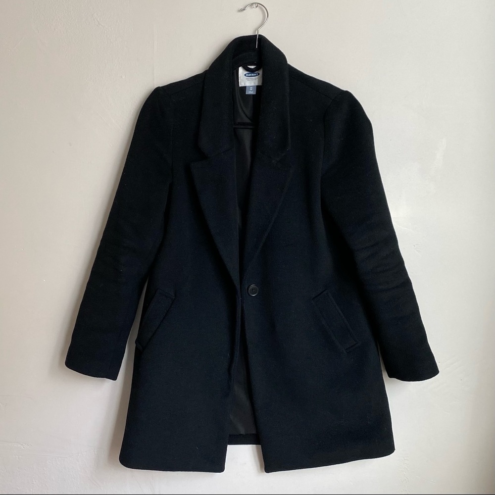 Old Navy Wool Blend Blazer Jacket